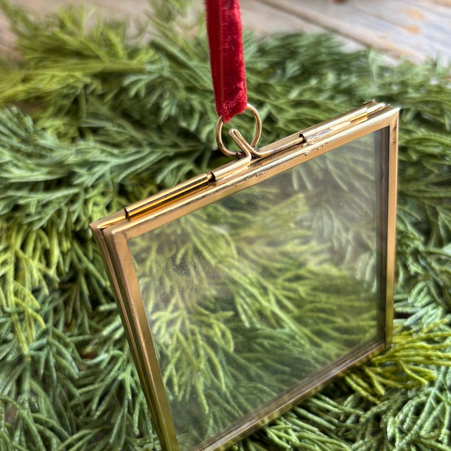 Gold Frame Ornament