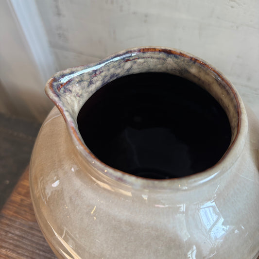 2.5 Quart Stoneware Pitcher- Brown