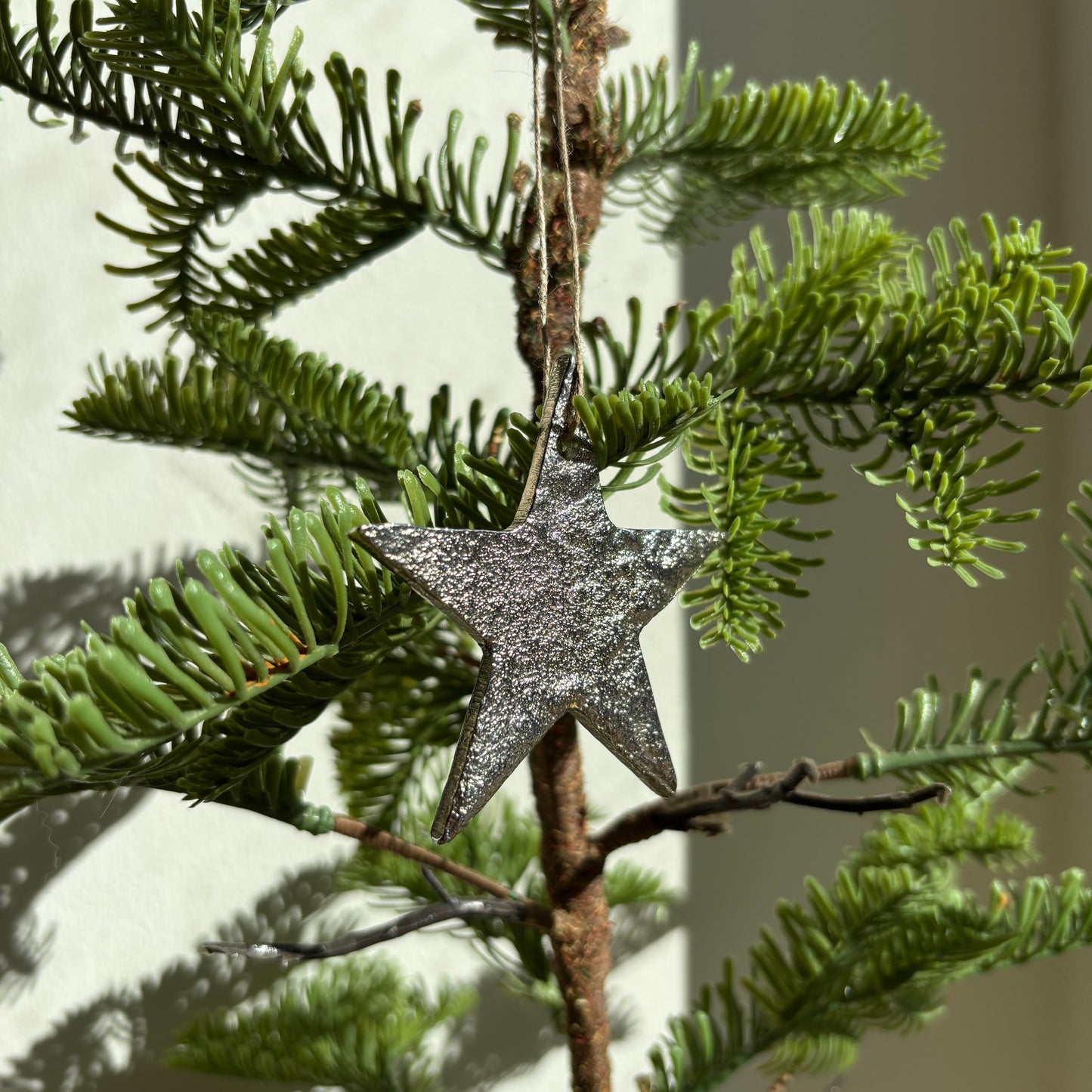 Hammered Metal Ornament