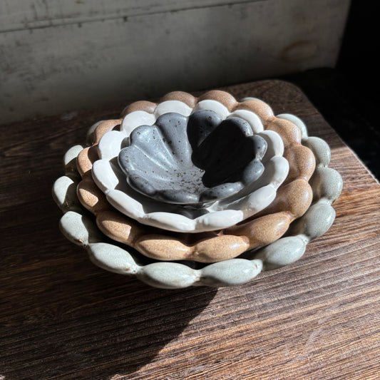 Scalloped Edge Bowls