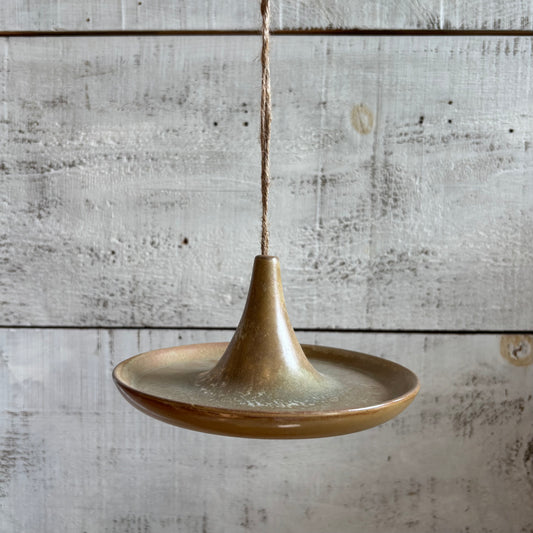 Stoneware Bird Feeder