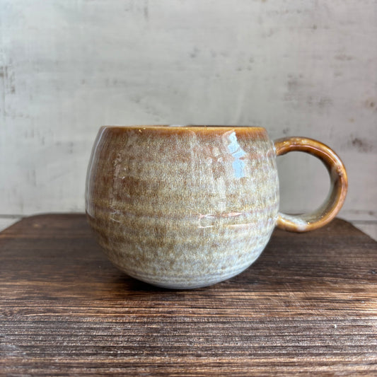 Round Reactive Glaze Stoneware Mug- 16oz