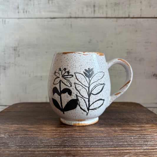 Flower Mug - 15 oz.