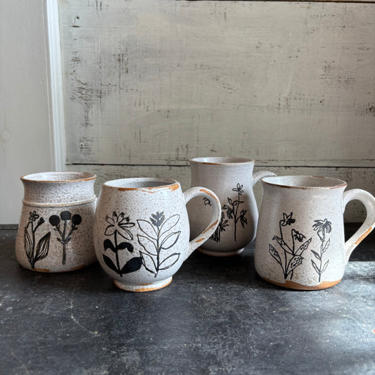 Flower Mug - 15 oz.