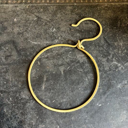 Metal Ring w/ Hook- Gold