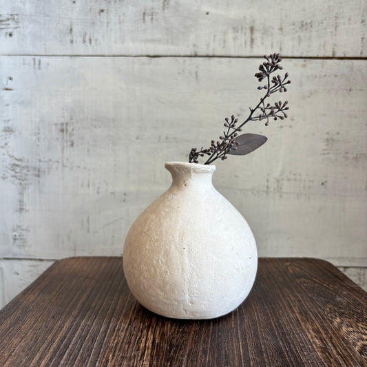 Camila Paper Mache Bud Vase