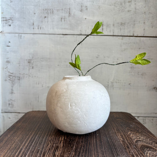 Delilah Paper Mache Bud Vase