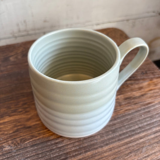 Ridged Mug- Sage Green