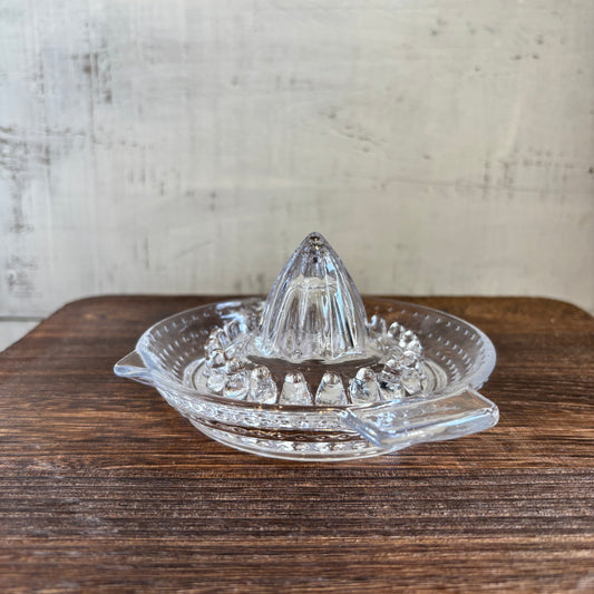 Glass Citrus Reamer w/ Handle