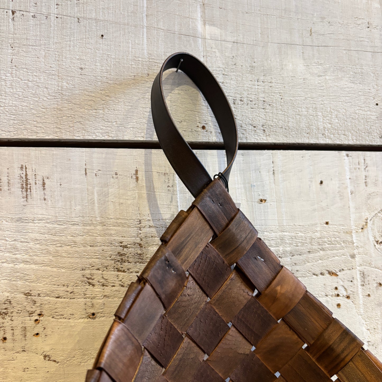 Braided Cone Wall Basket