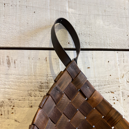 Braided Cone Wall Basket