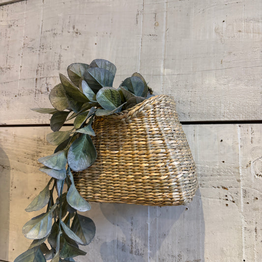 Seagrass Hanging Wall Basket