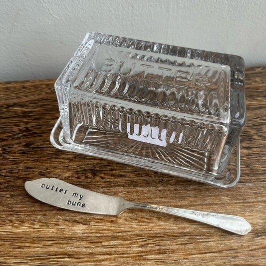 Hand Stamped Butter Knife