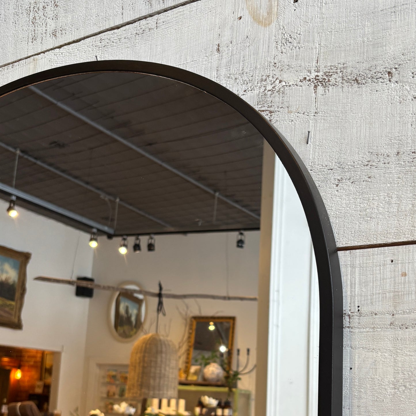 Heidi Arch Mirror - Black