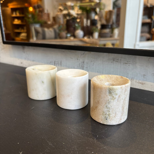 Round Marble 1/2" Taper Holder