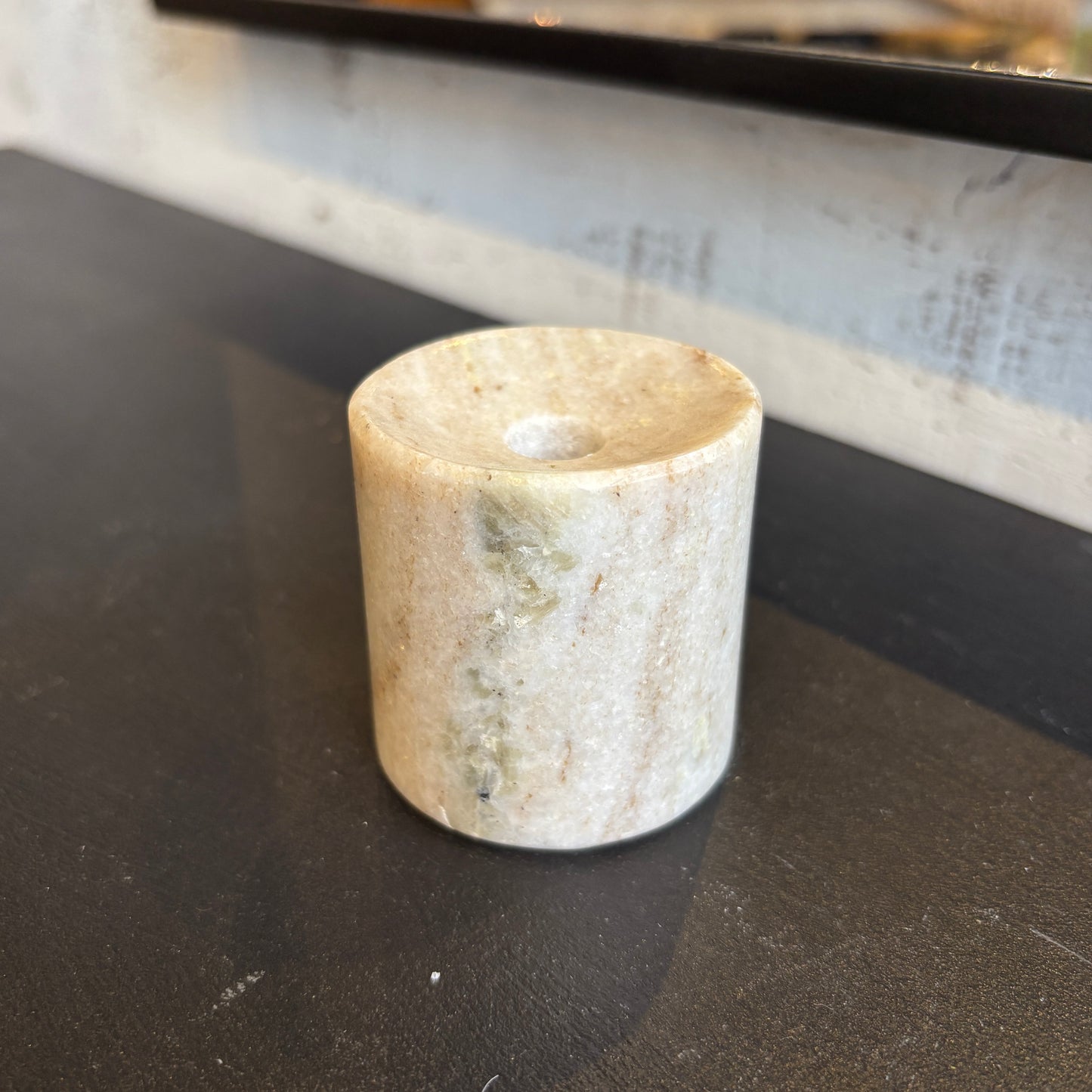 Round Marble 1/2" Taper Holder