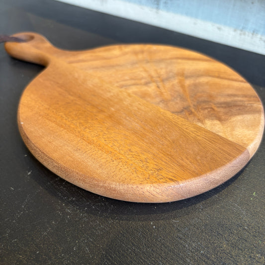 Small Round Board w Handle