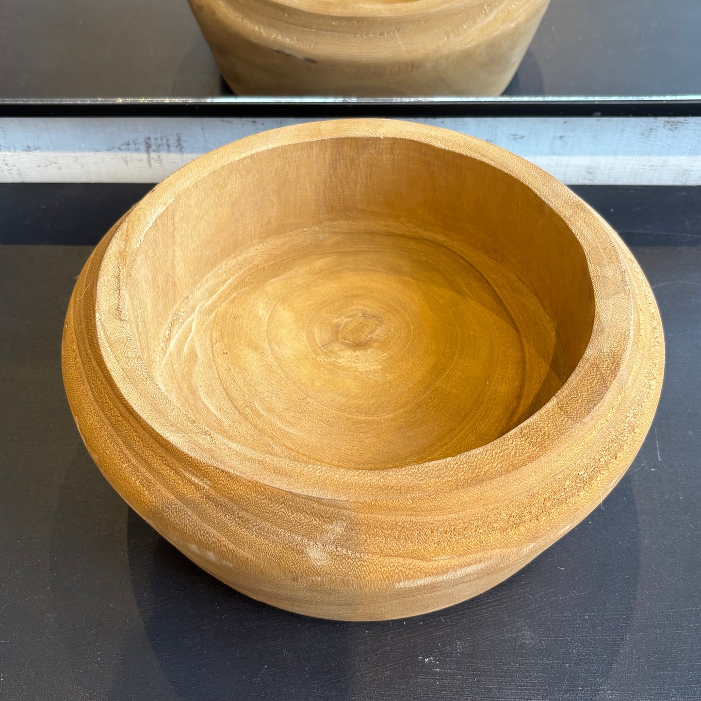 Paulownia Wood Bowl - Medium Finish