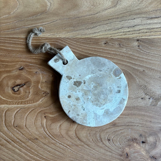 Marble Lemon Cutter Serving Board
