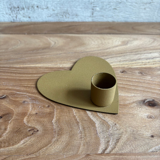 Heart Shaped Candle Holder