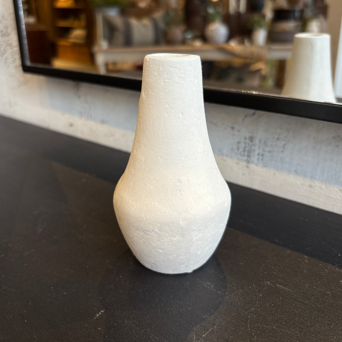Mini Paper Mache Vase