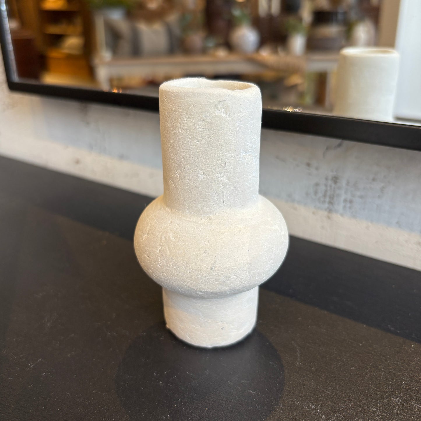 Mini Paper Mache Vase