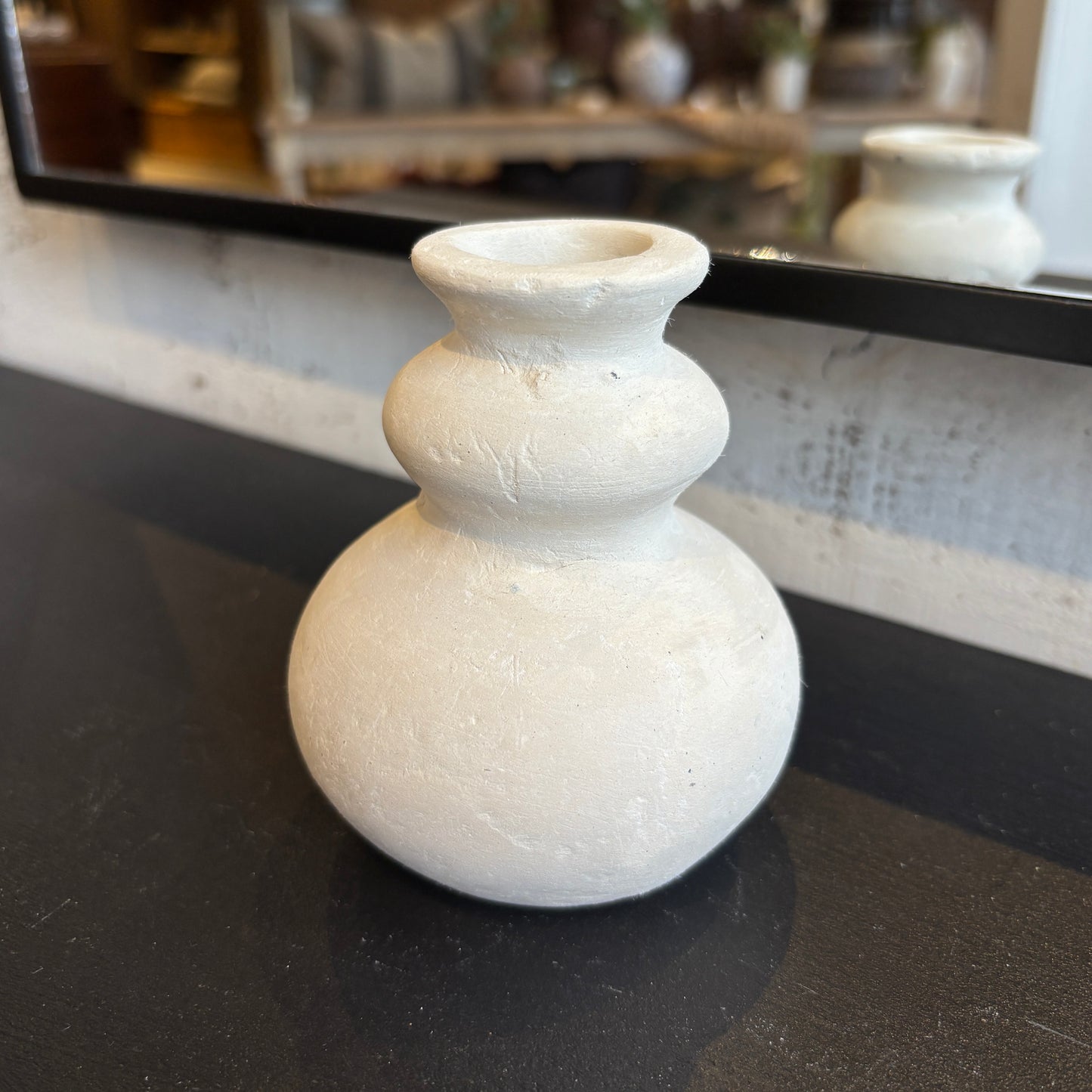 Mini Paper Mache Vase