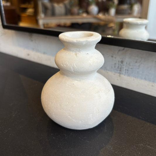 Mini Paper Mache Vase