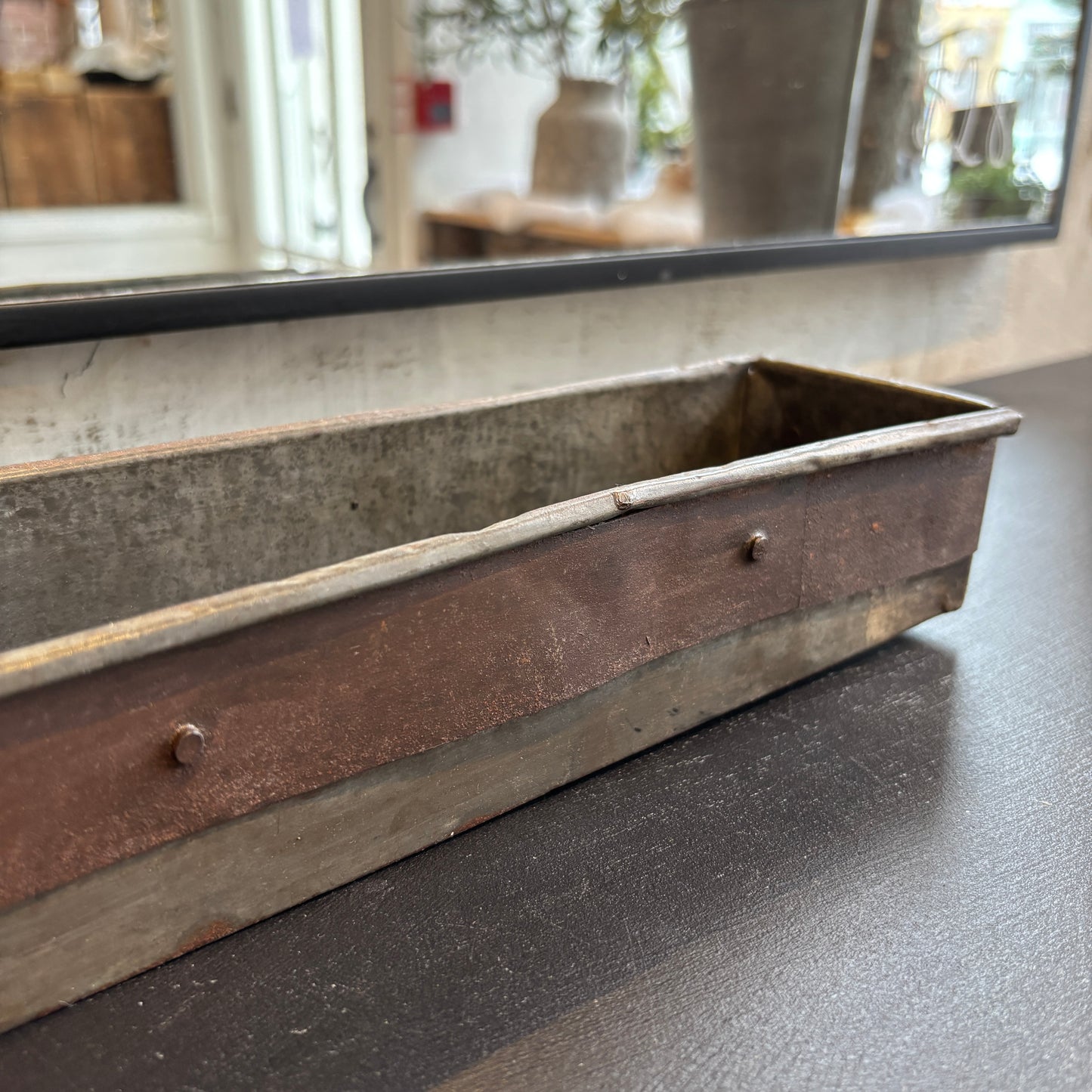 Vintage Iron Bakery Tray