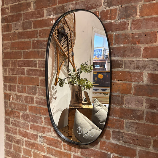 Borba Oval Mirror - Black
