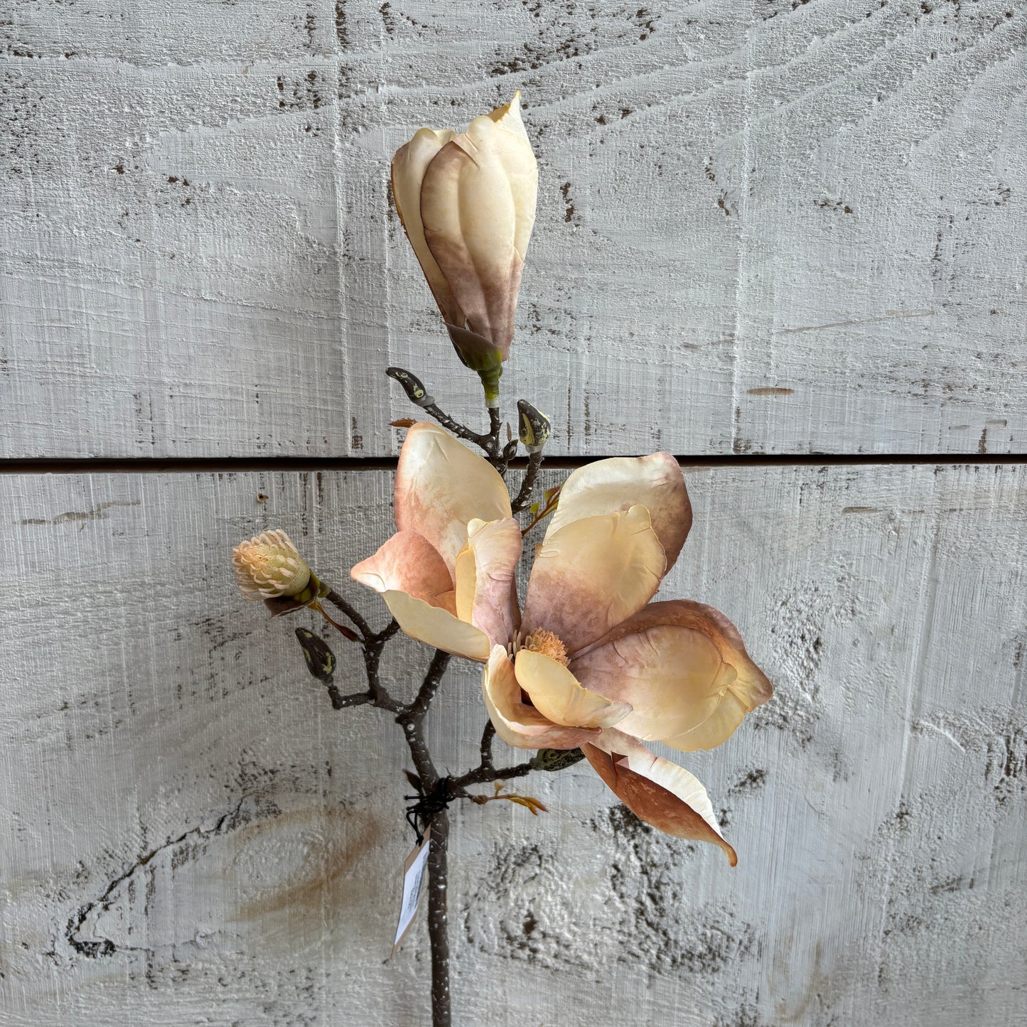 Faux Magnolia Branch - Blush