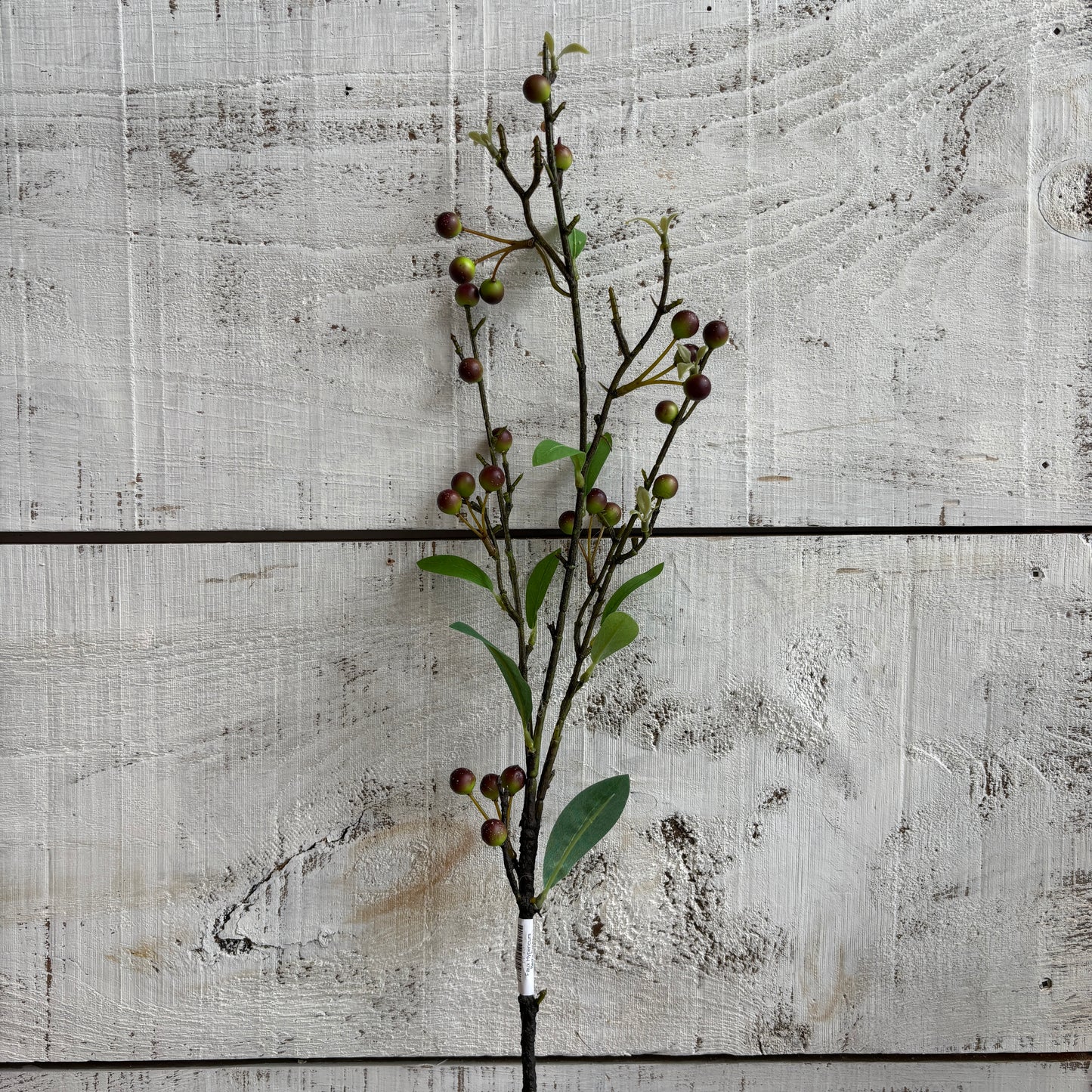 Faux Hypericum Berry Spray