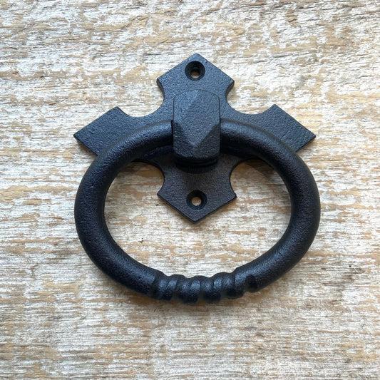Medieval Door Knocker-Rustic Black