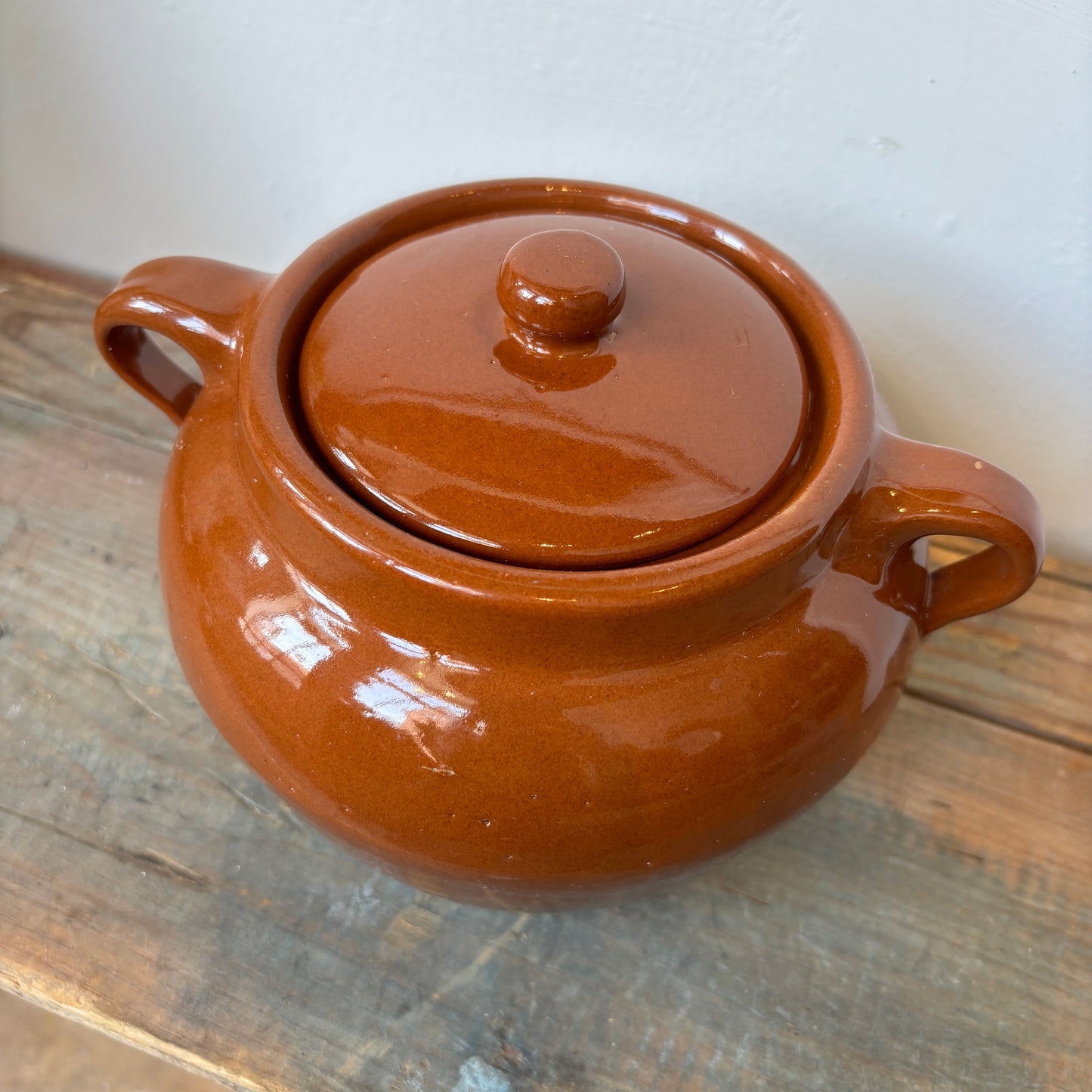 Vintage Alberta Potteries Bean Pot - SM