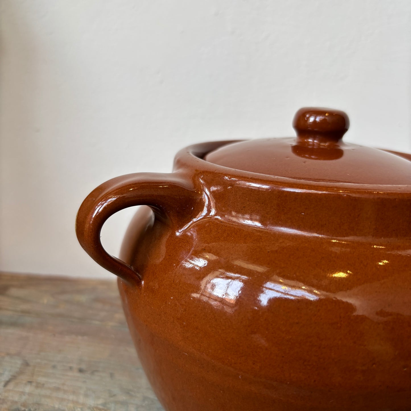 Vintage Alberta Potteries Bean Pot - SM
