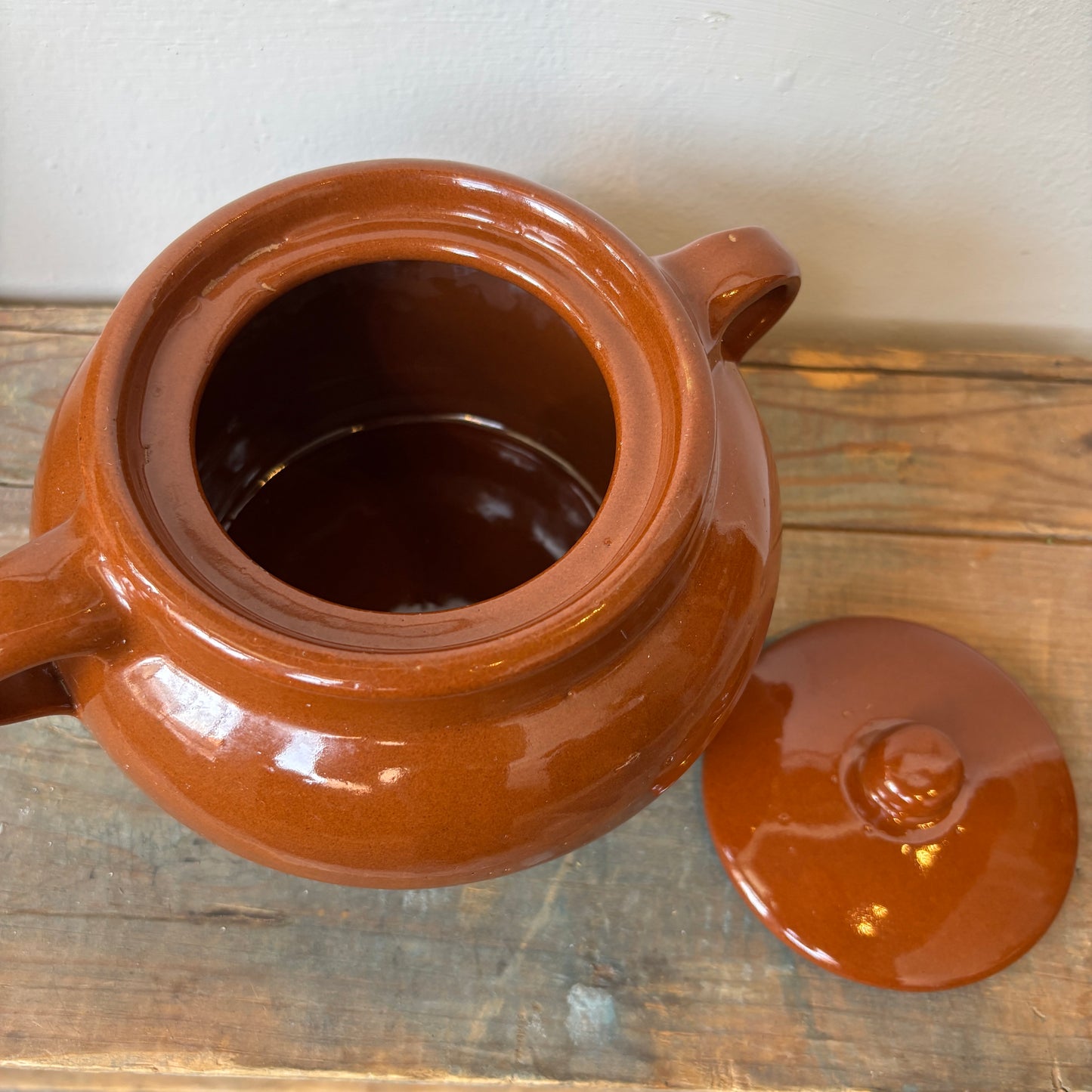 Vintage Alberta Potteries Bean Pot - SM