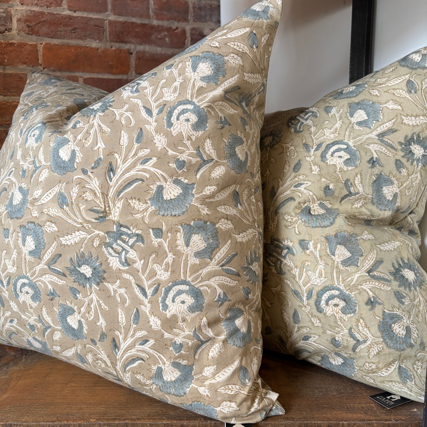 Shalini Block Print Pillow - 20x20