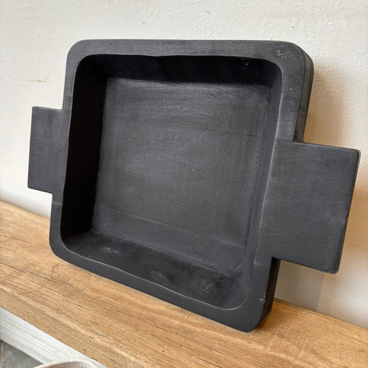 Matte Black Dough Bowl - Small