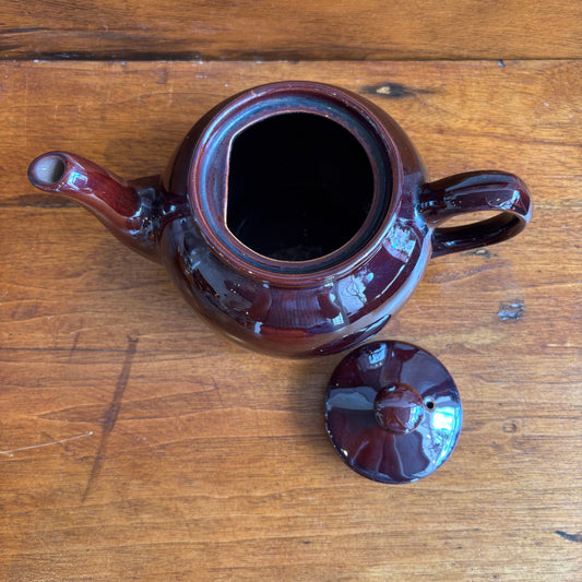 Vintage Sadler England Tea Pot - Dark Brown