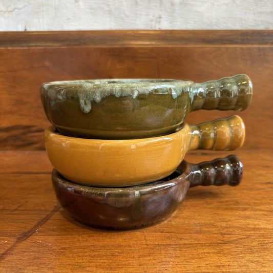 Vintage Escargot Bowls w/ Handles