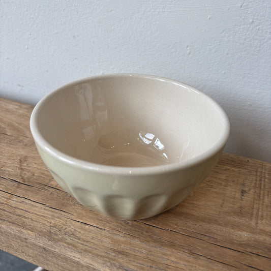 Pastel Yellow Ice Cream Bowl