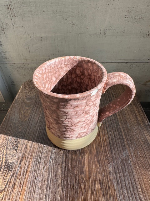Stoneware Pottery Mug - Rose