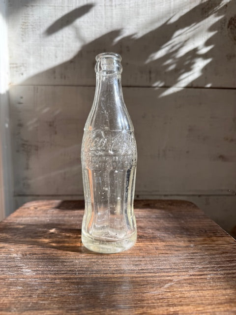 Vintage Coca Cola Glass Bottle