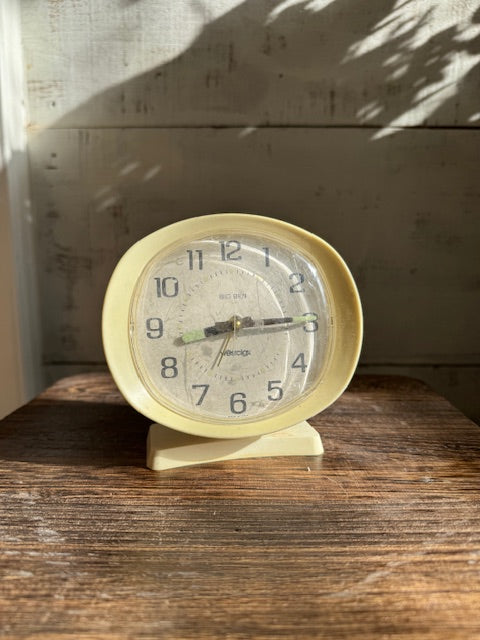 Vintage Big Ben Alarm Clock - Cream