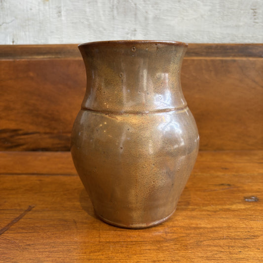 Vintage Bronze Coloured Vase - SM