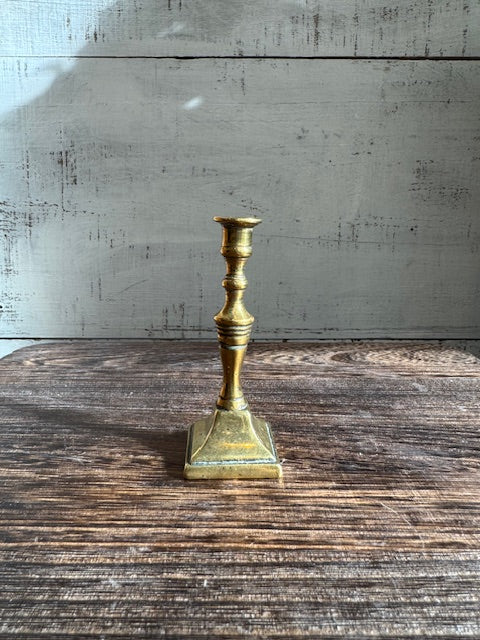 Vintage Brass Candle Stick - Mini
