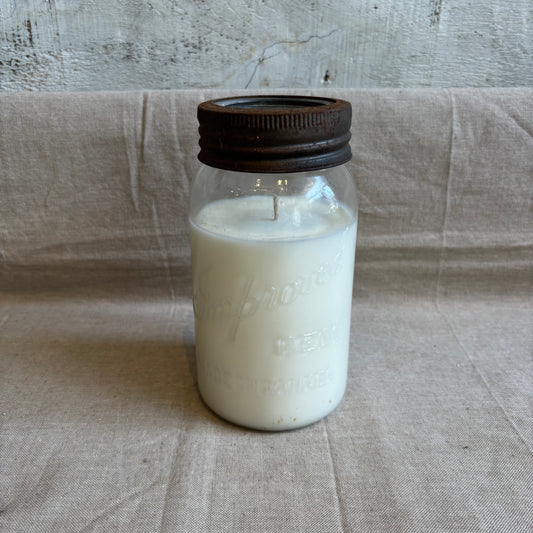 Handmade Soy Candle Large - Fresh Linen