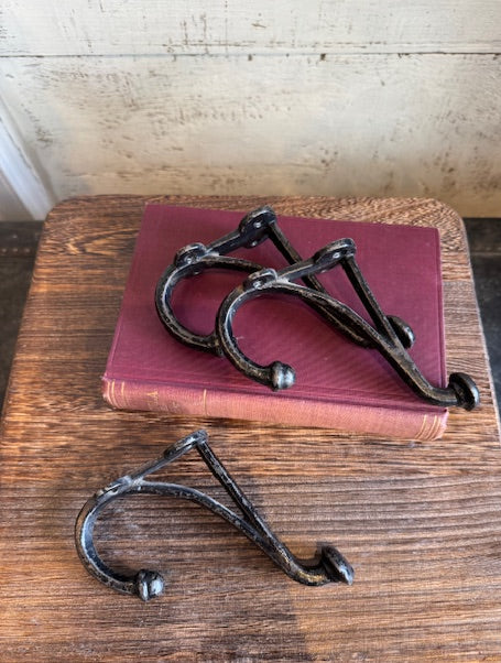 Vintage Wall Hooks - Black