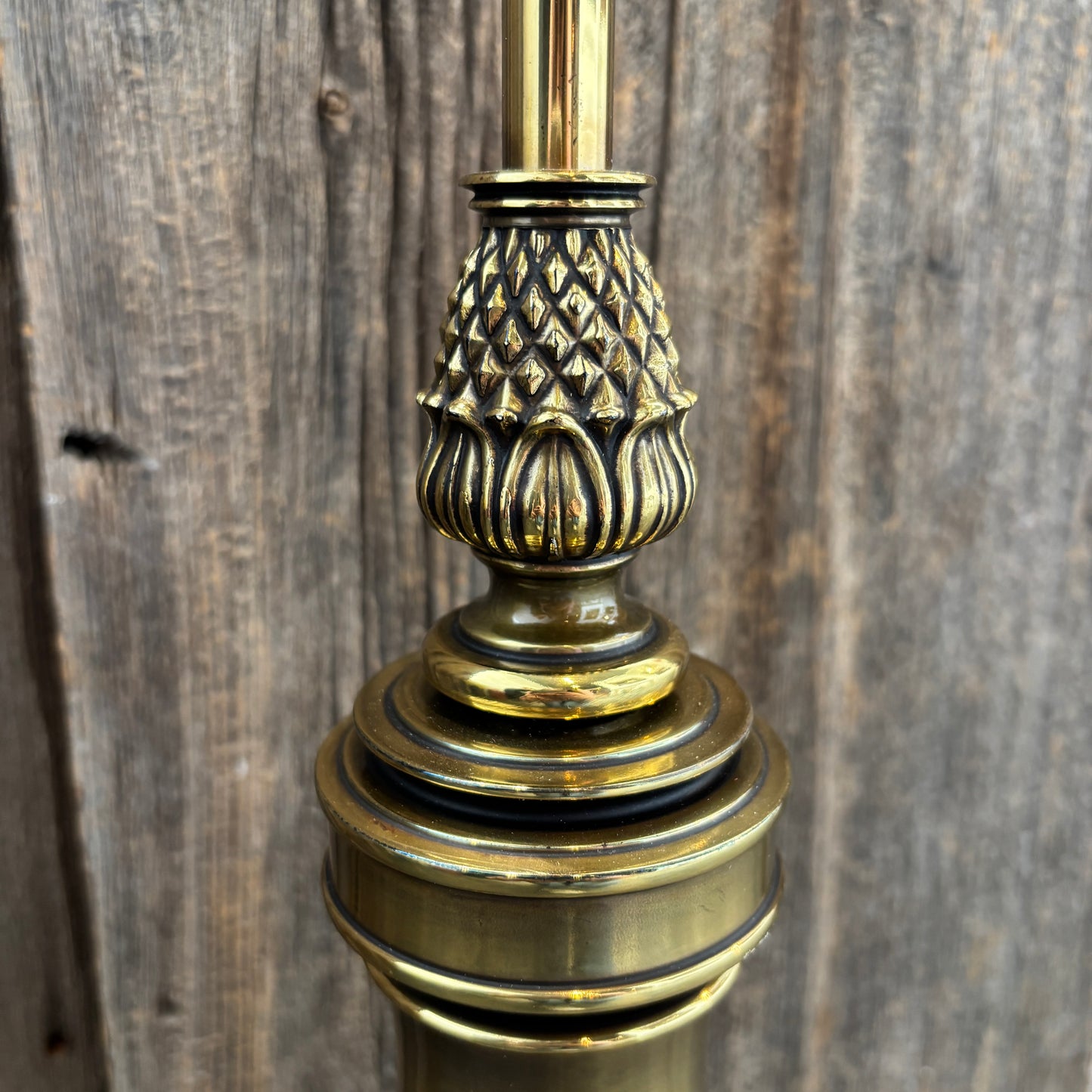 Vintage Ornate Brass Stiffel Table Lamp