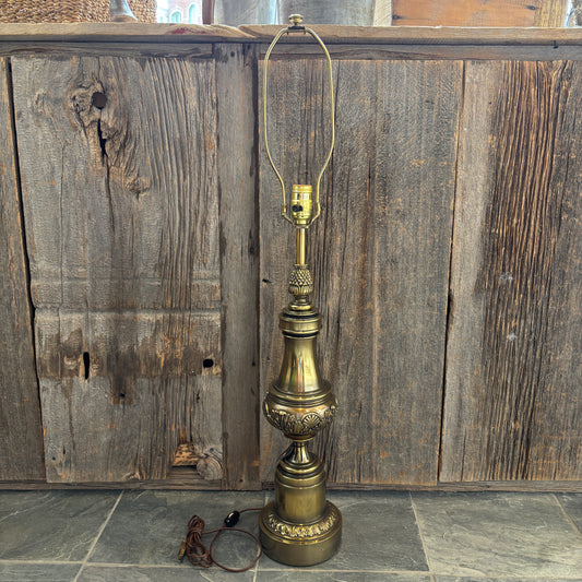 Vintage Ornate Brass Stiffel Table Lamp
